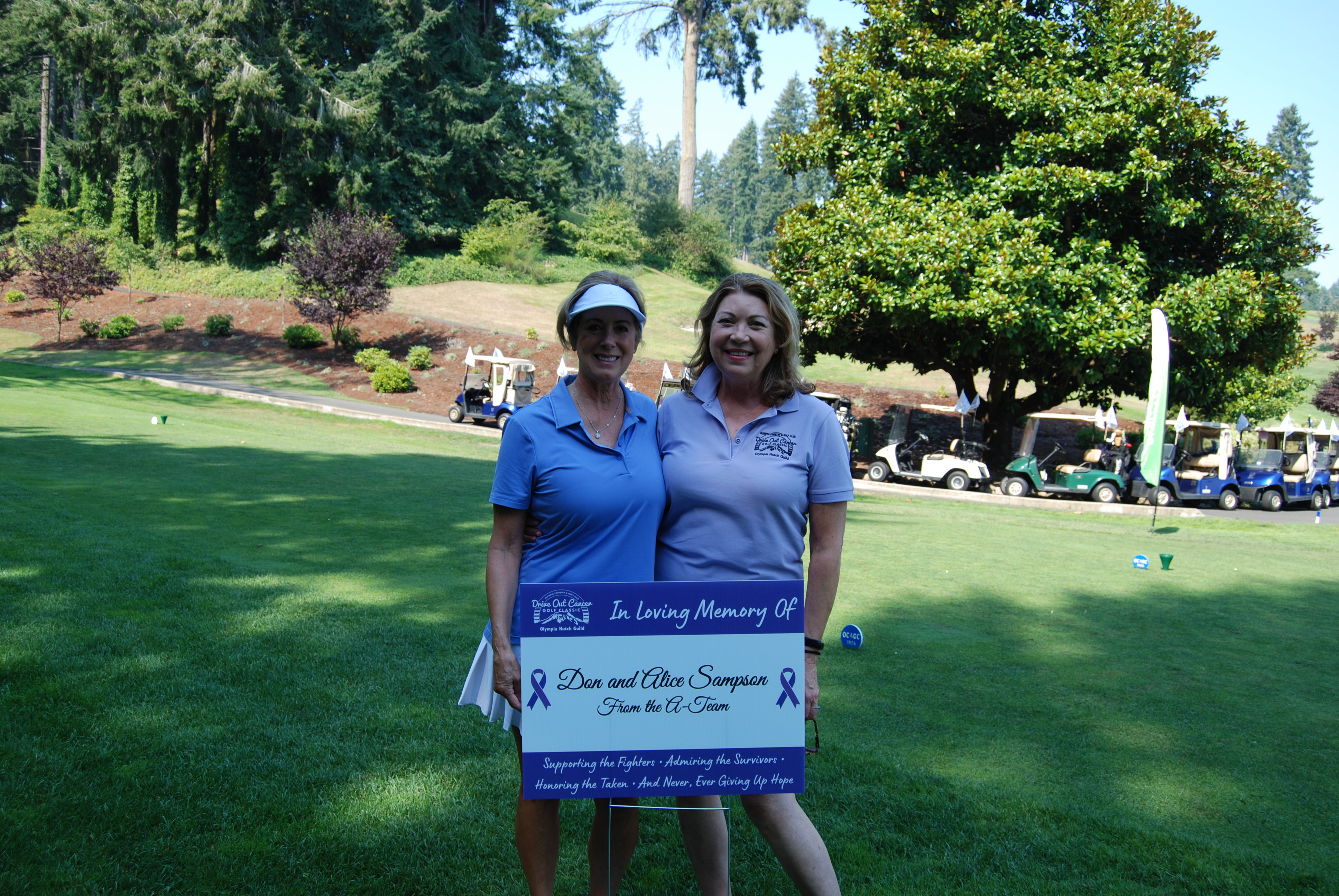 4th Annual Drive Out Cancer Tournament - Default Image of In Loving Memory Sign