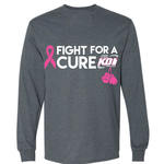 Image of CANCER AWARENESS LONG SLEEVE T-SHIRT