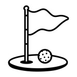 Image of Pin Flag Sposnor