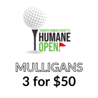 Toronto Humane Society's 2025 Humane Open - Default Image of Mulligans (3 for $50)