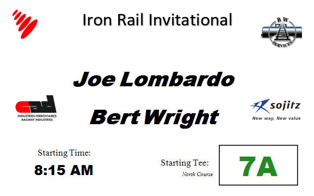 The Iron Rail Invitational Caltrax Charity Golf Tournament - Default Image of Cart Card Logo