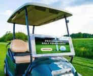 D54 Education Foundation Golf Outing - Default Image of Cart Sign Sponsor