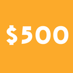 Image of Give $500