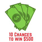 Image of 10 Balls for Golf Ball Drop Raffle