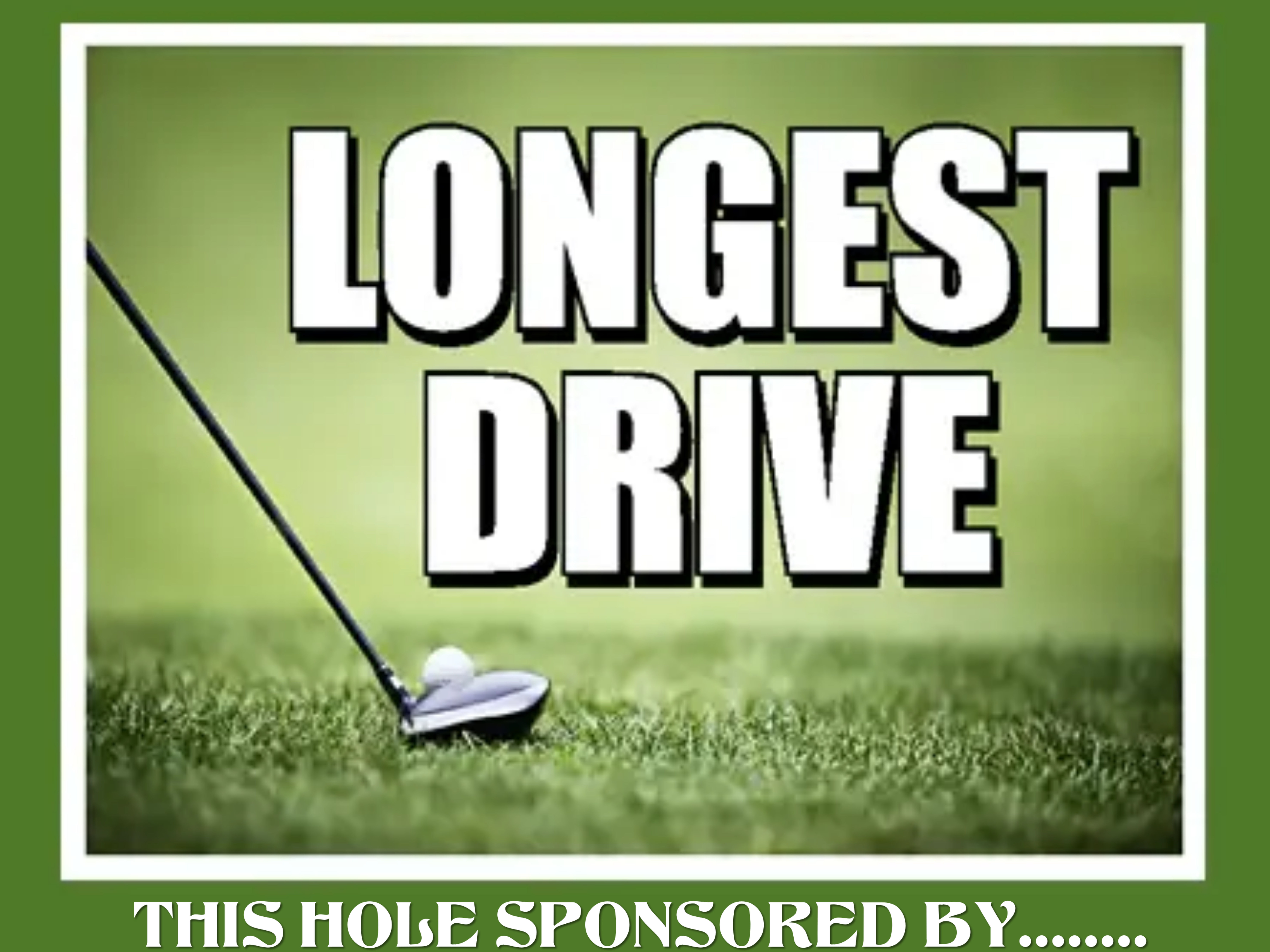 Image of Longest Drive Sponsor