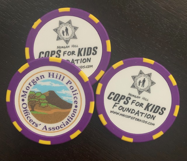 2025 Cops for Kids Foundation Golf Tournament - Default Image of Poker Chip Ball Marker