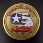 Image of Tuskegee Airmen 75th Anniversary Challenge Coin
