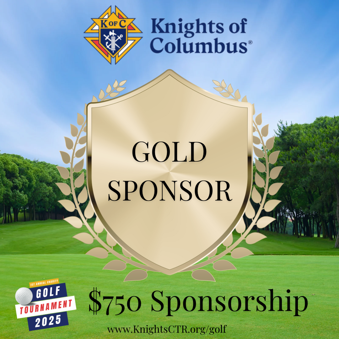 Knights of Columbus Charity Golf Tournament - Default Image of Gold Sponsor