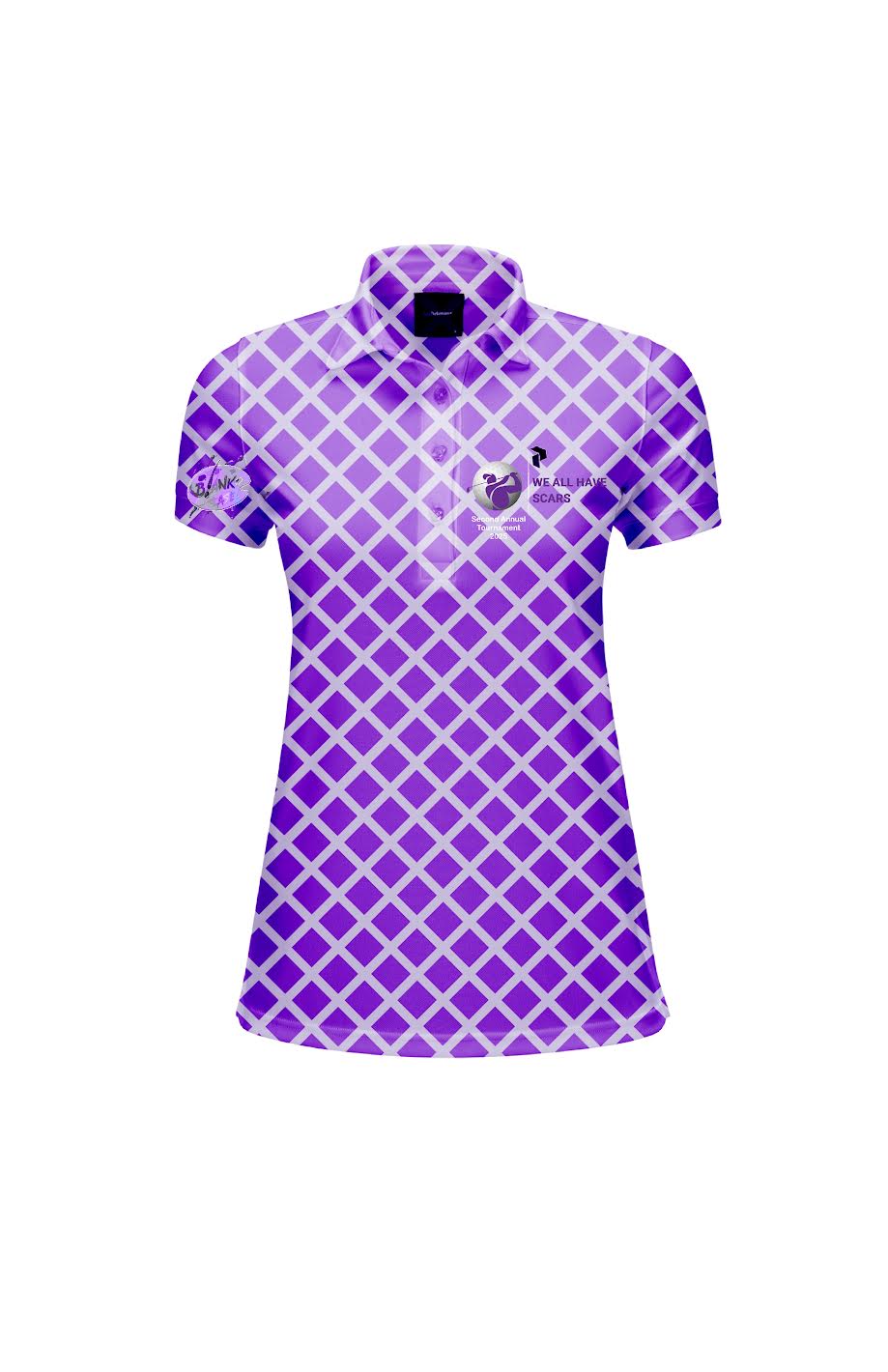 We All Have Scars 2025 - Default Image of Women's Golf Shirt