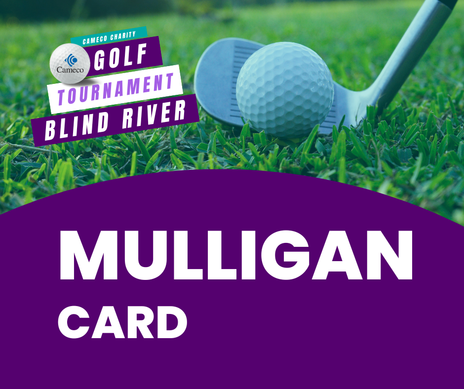 2025 Cameco Blind River Charity Golf Tournament - Default Image of Mulligan Card