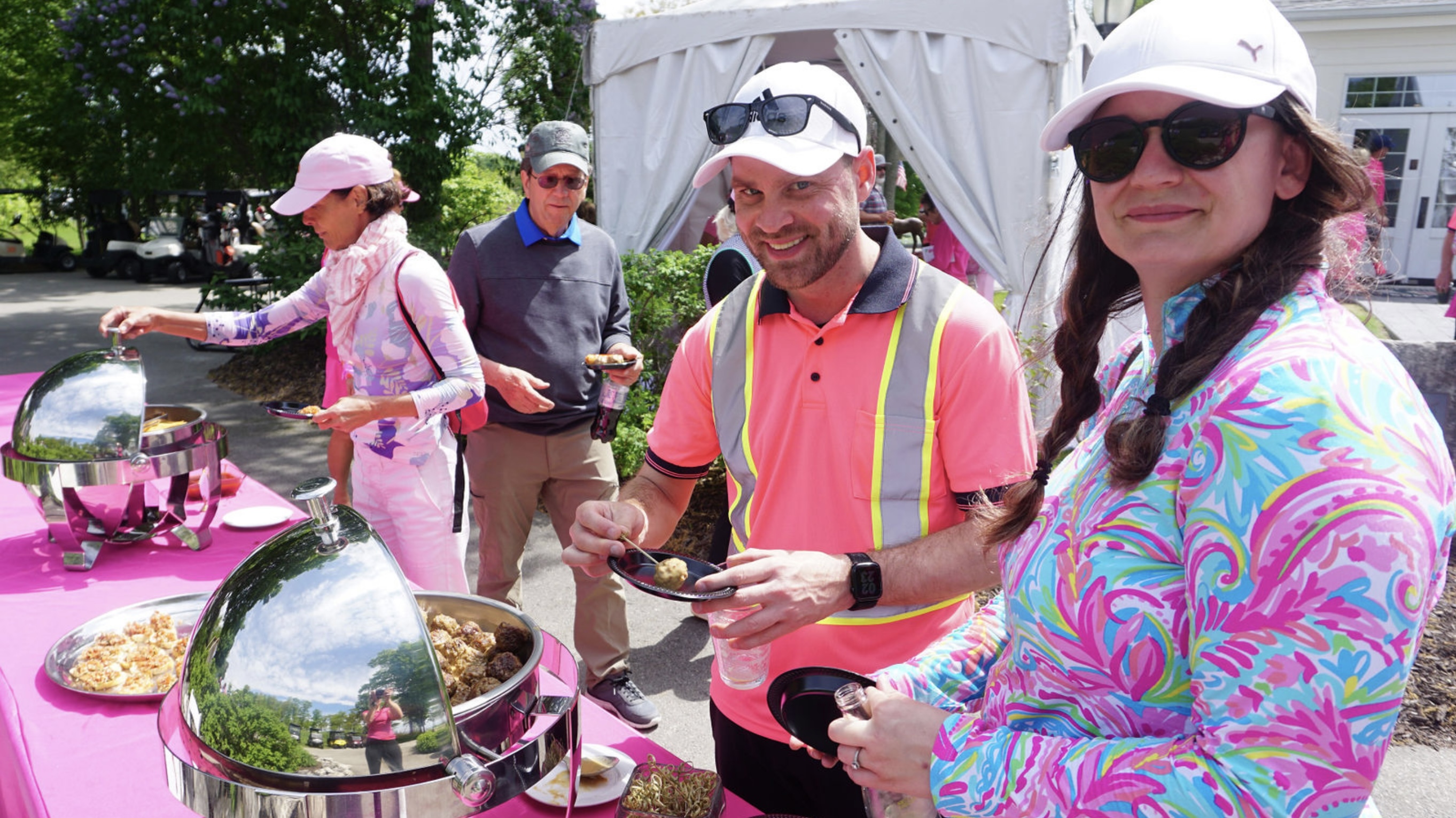 Sue Baldwin Fund Pink Classic 2025 - Default Image of Lunch Buffet