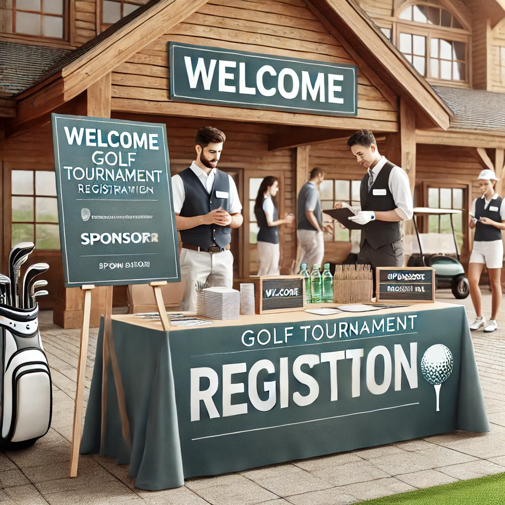 Project Gratitude Golf Tournament - Default Image of Registration Table Sponsor 