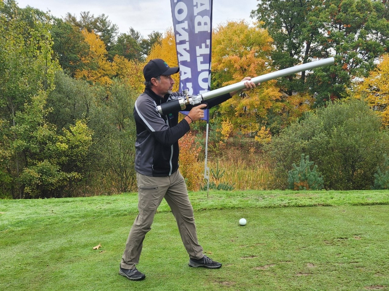 QT Aerospace Golf Charity Golf Tournament - Default Image of Golf Cannon Sponsor 