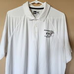 Image of Men's White Golf Polo