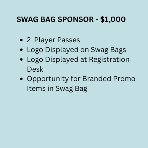 Griefwalkgolf 2025 - Default Image of Swag Bag Sponsor