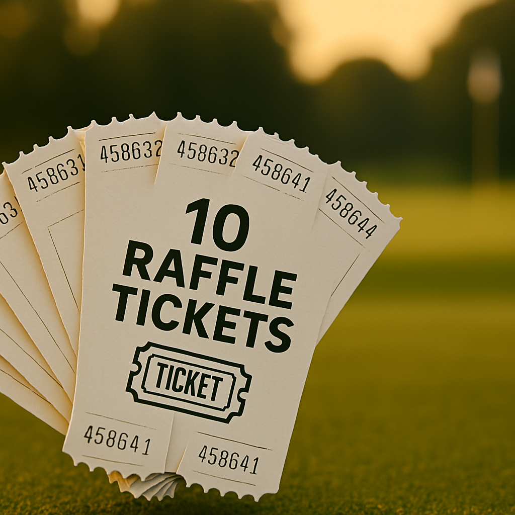 St. Andrew's 2nd Annual Charity Golf Tournament - Default Image of 10 Raffle Tickets