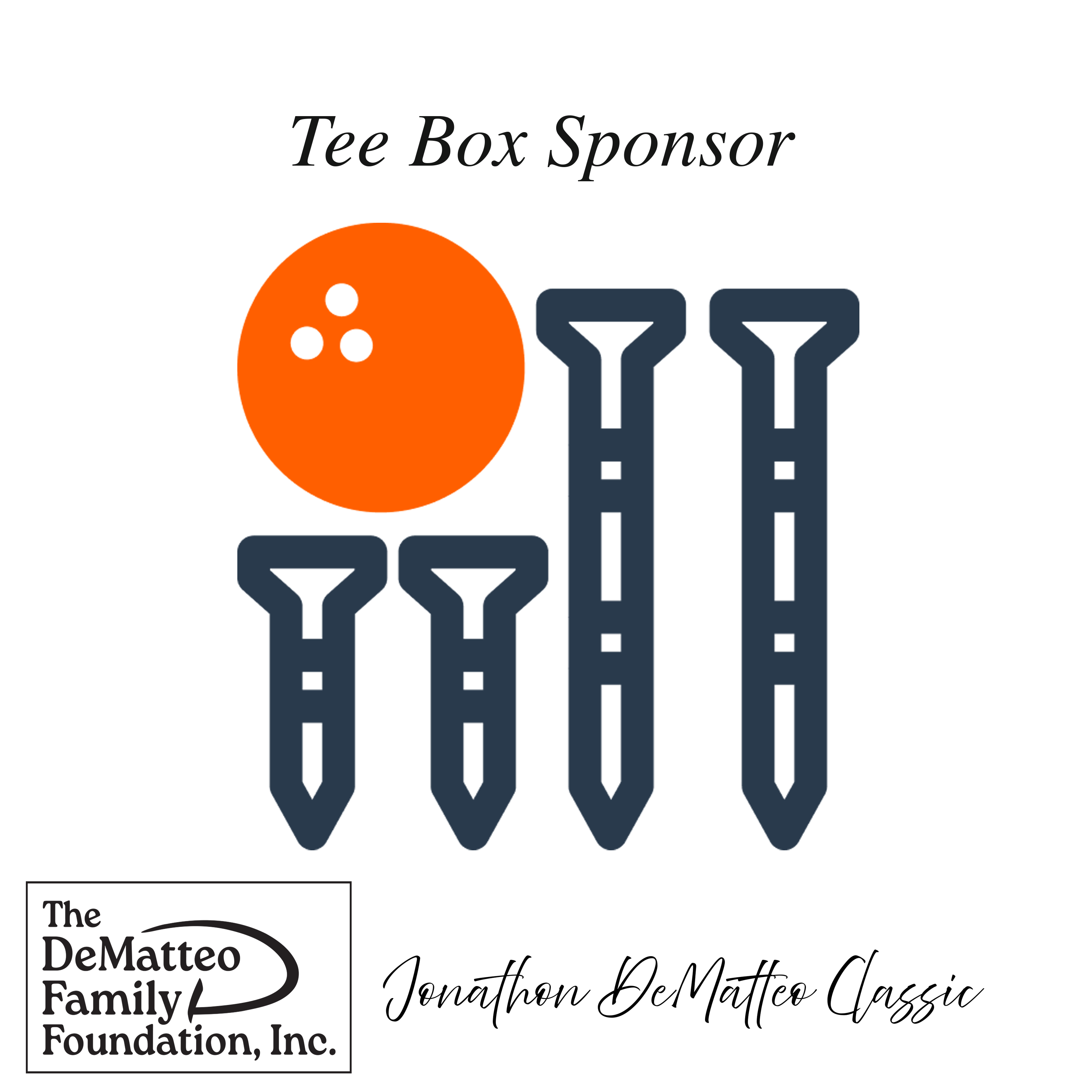 Jonathon DeMatteo Classic - Default Image of Tee Sponsor