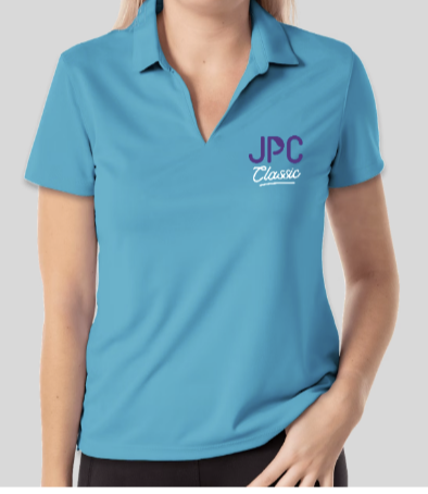 JPC Classic - Jared Patrick Code Memorial Golf Tournament - Default Image of Nike Women's Dri-FIT Micro Pique Performance Polo 2.0- Tidal Blue