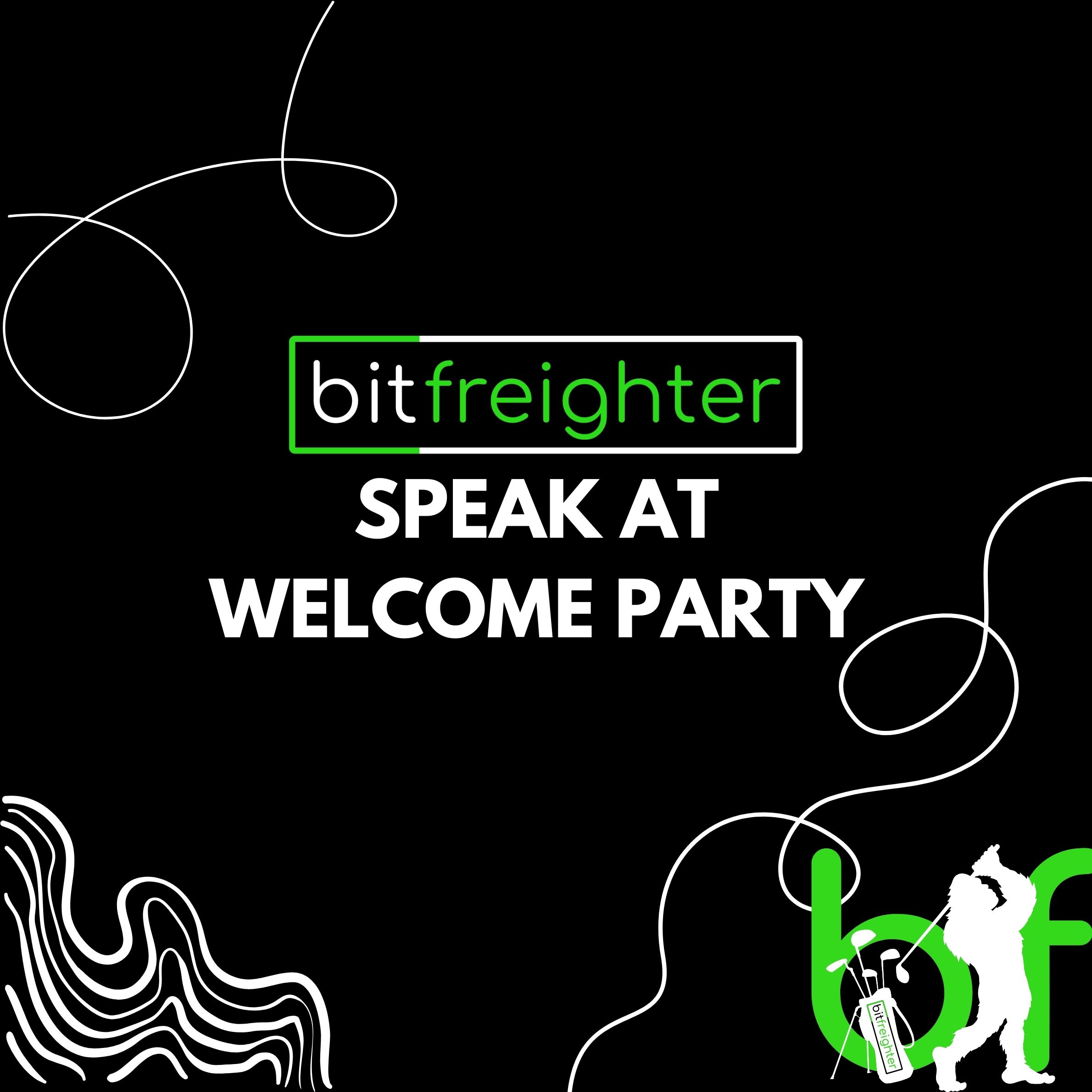 Bitfreighter's 3rd Annual Karen Cameron ALS Golf Tournament - Default Image of Speaking at the Welcome Party