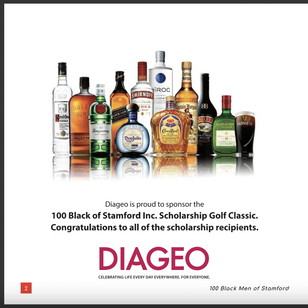 100 Black Men of Stamford 24th Annual Golf Tournament - Default Image of Full page ad in Program Book & 100 BMOS Newsletter spotlight