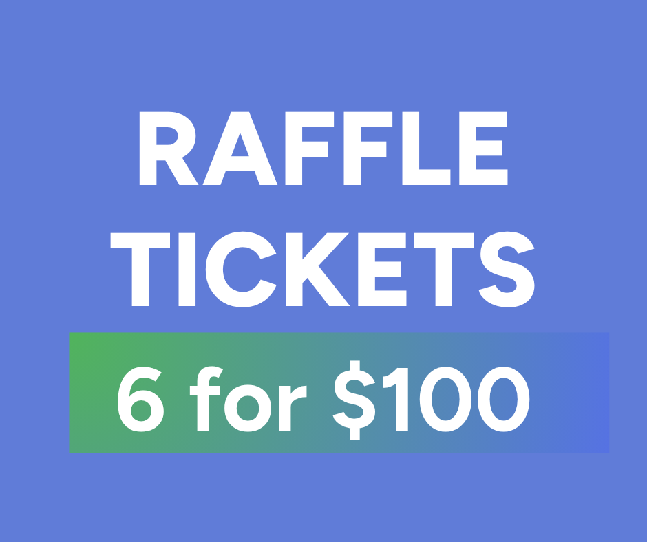 Hope in Motion Invitation - Default Image of Raffle Tickets: 6 for $100 