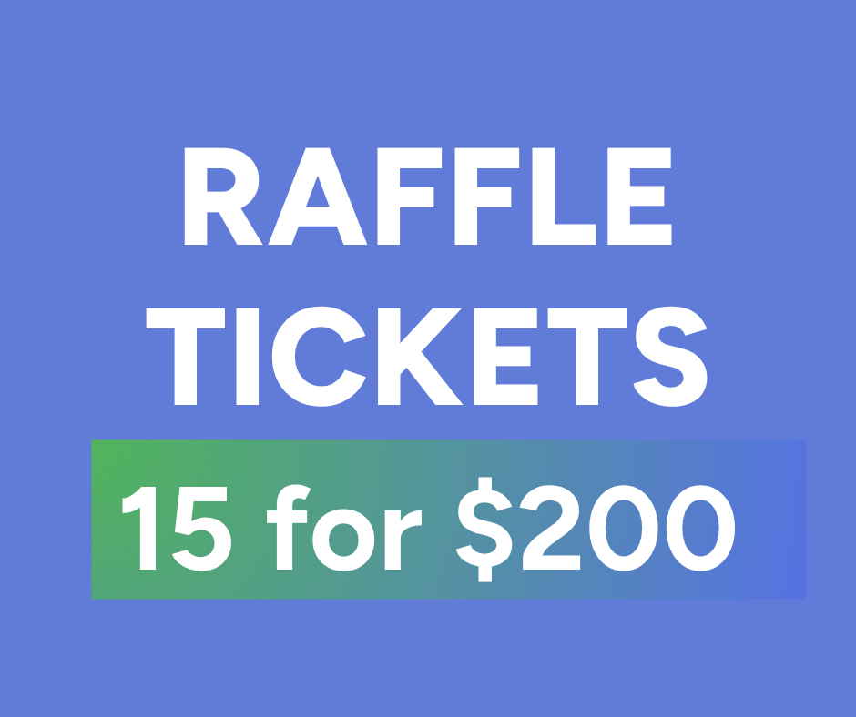 Hope in Motion Invitation - Default Image of Raffle Tickets: 15 for $200