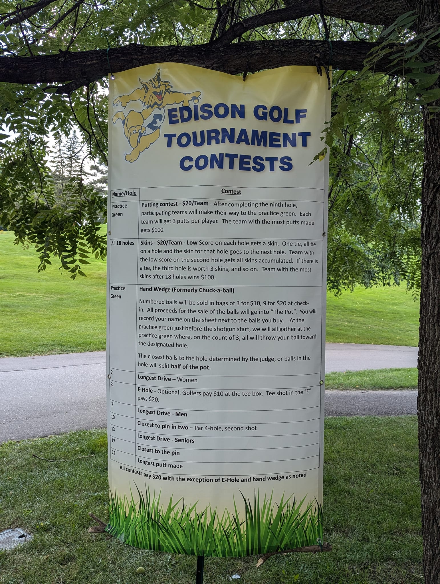 2025 Edison Community and Sports Foundation Golf Scramble - Default Image of Hand Wedge - 9 Balls