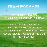 Foothills Hockey Association Annual Fundraiser Golf Tournament 2025 - Default Image of Team Package