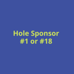Image of Hole Sponsor #1 or #18