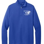 Image of Men's Blue 1/4 Zip Long sleeve