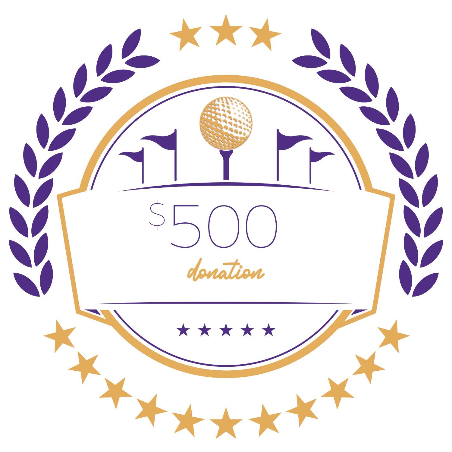 Annual John Michaels Memorial Golf Scramble (SOLD OUT) - Default Image of $500 Donation