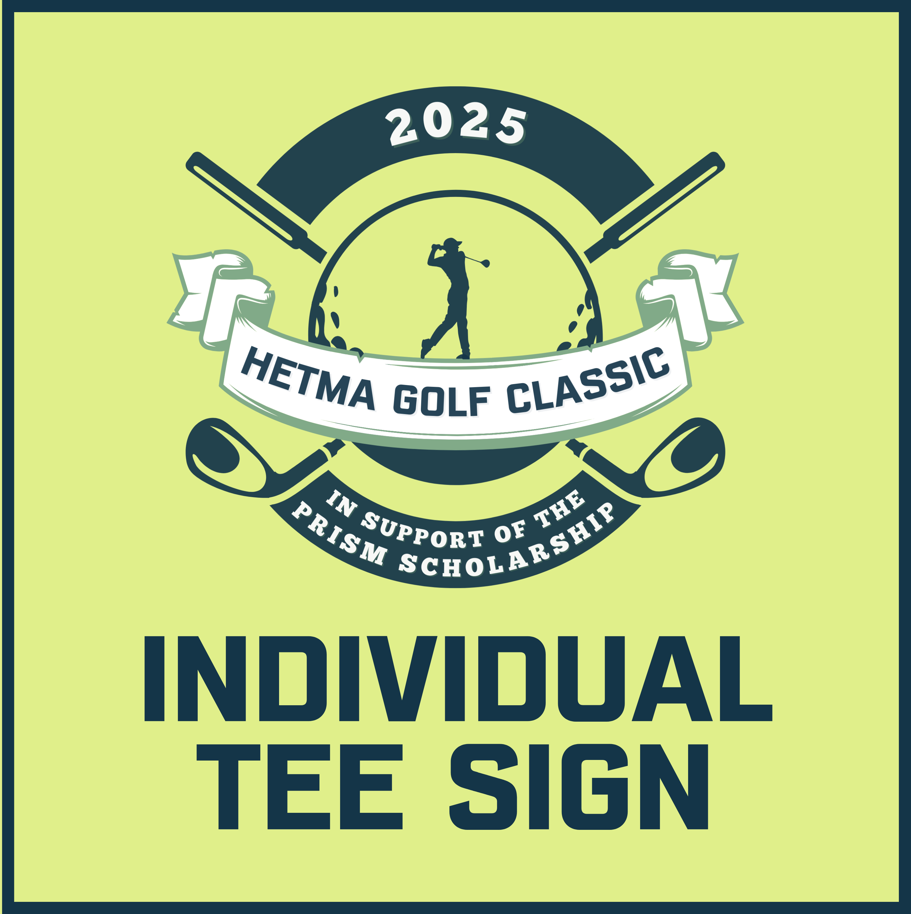 2nd Annual HETMA Golf Classic - Default Image of Individual Tee Sign
