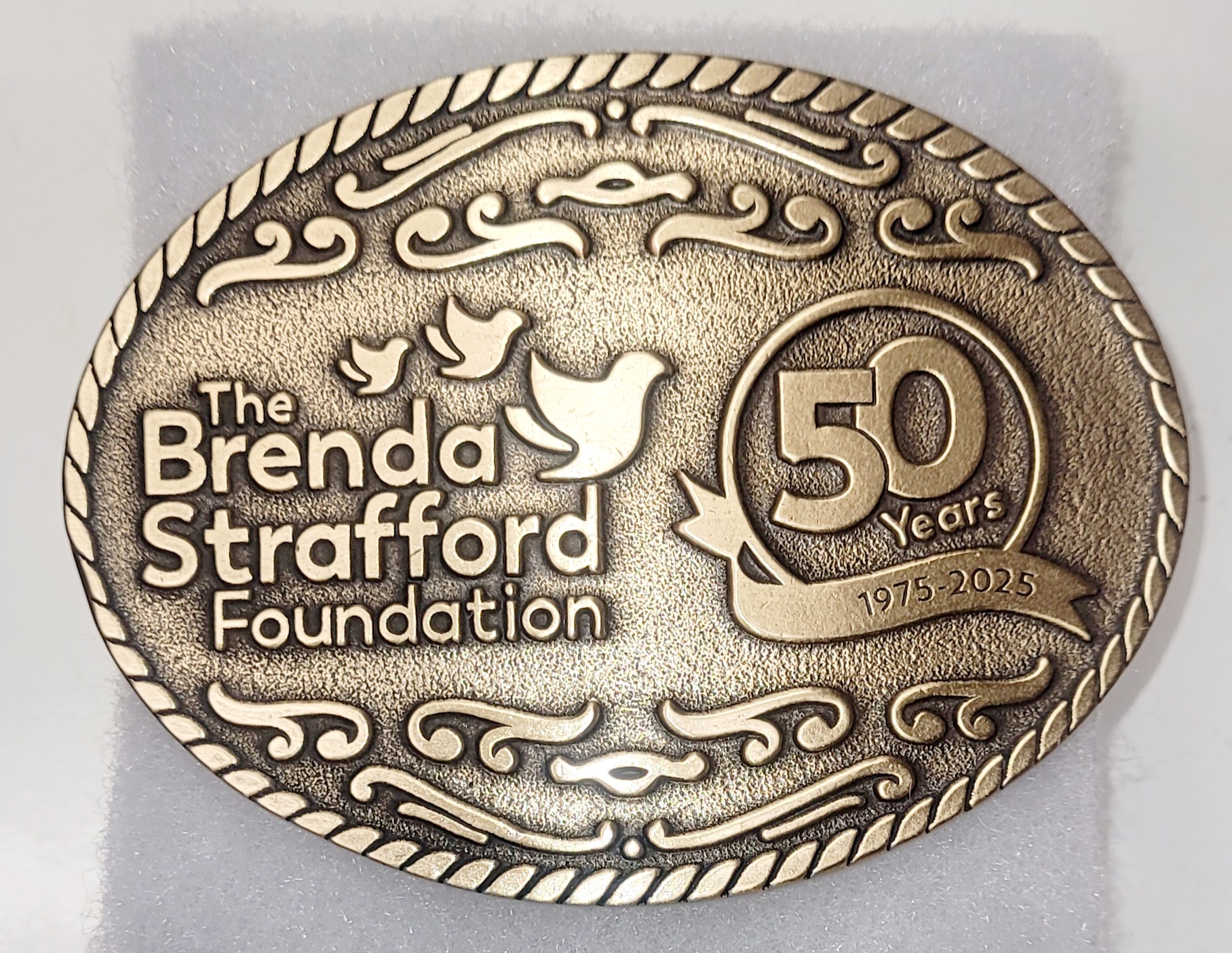 The Brenda Strafford Foundation 2025 Golf Classic - Default Image of 50th Anniversary Merchandise - Mens Buckle