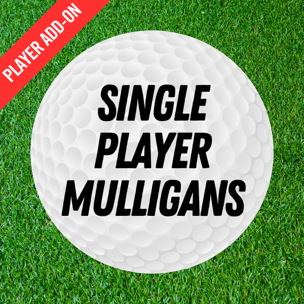 12th Annual CCIM Golf Tournament - Default Image of Single Player Mulligans