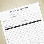 Image of Silent Auction