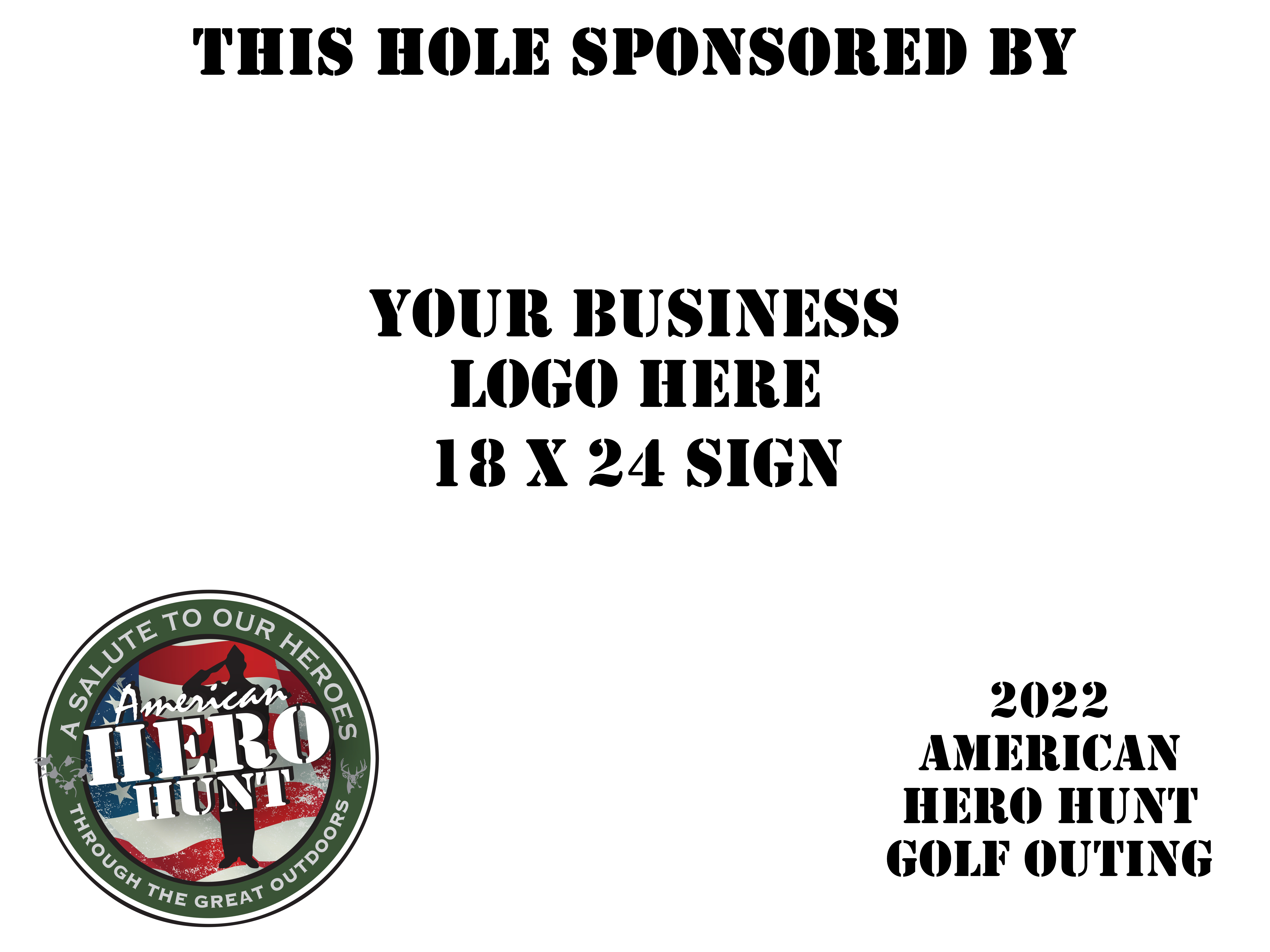 5th Annual American Hero Hunt Golf Outing - Default Image of Hole Sponsor