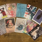 Image of 5 Cards & Envelopes - Made by Adults with Autism