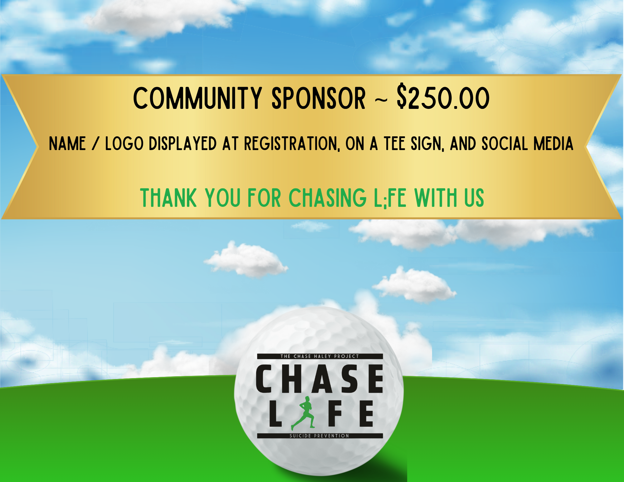 2nd Annual Chase L;fe Golf Outing - Default Image of Community Sponsor
