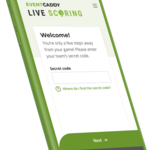 Image of Live Score Card Sponsor