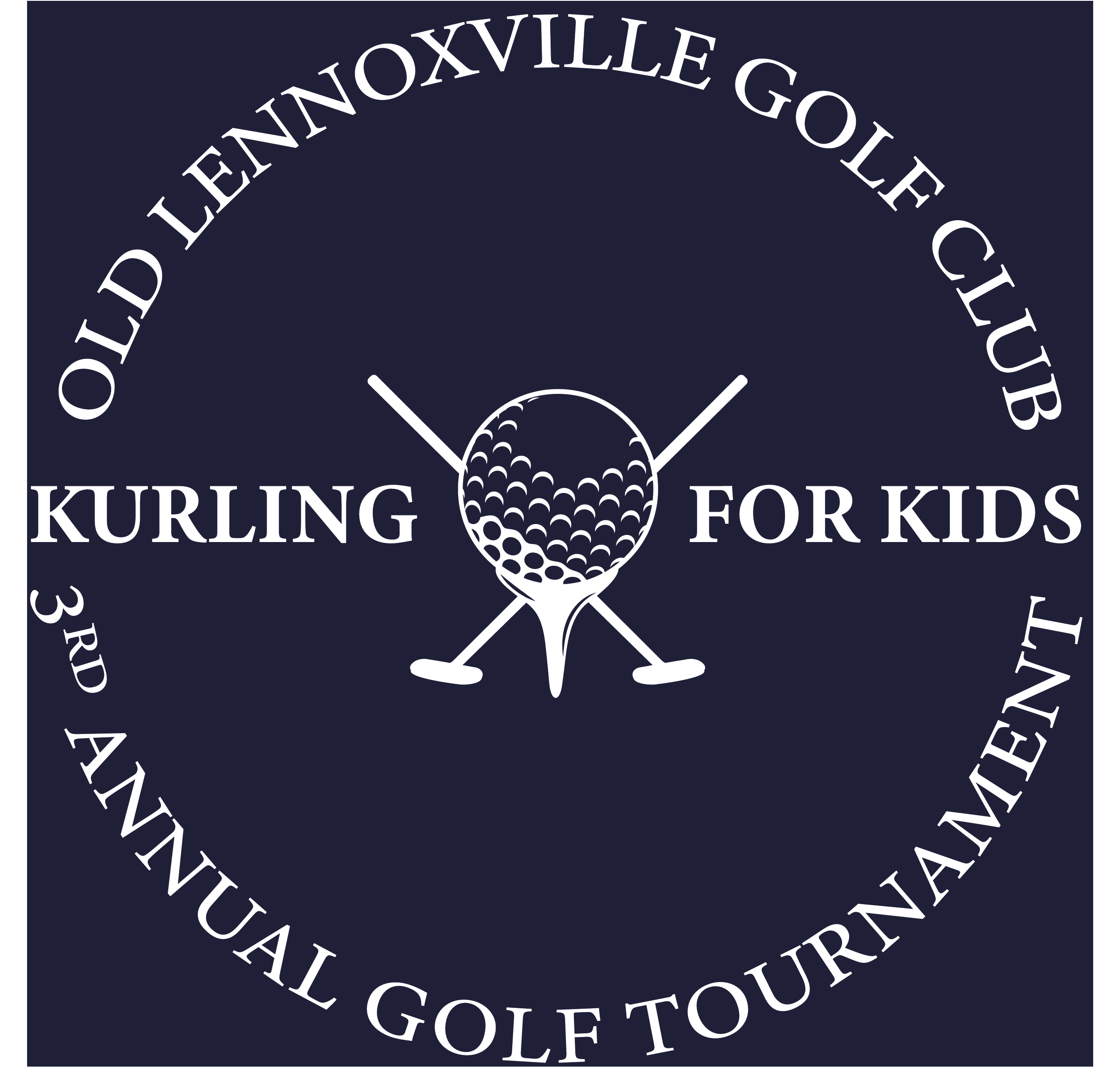 3rd Annual Kurling for Kids Lennoxville Golf Tournament - Default Image of Exclusive 2025 K4K Golf Tournament Polo - English Logo