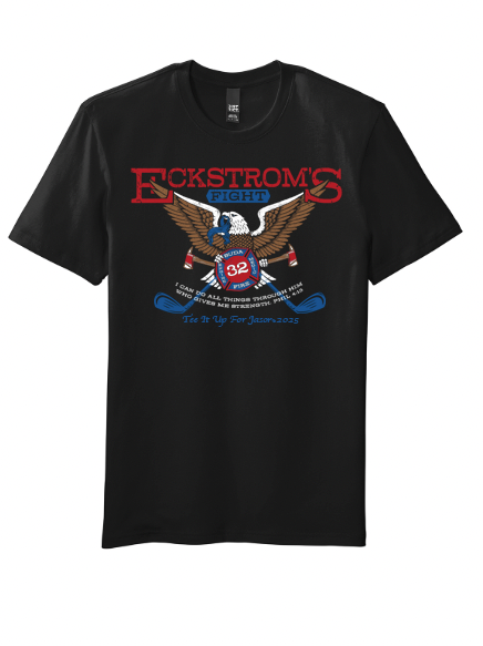 Tee it up for Jason! - Default Image of Eckstrom's Fight T-shirt SMALL