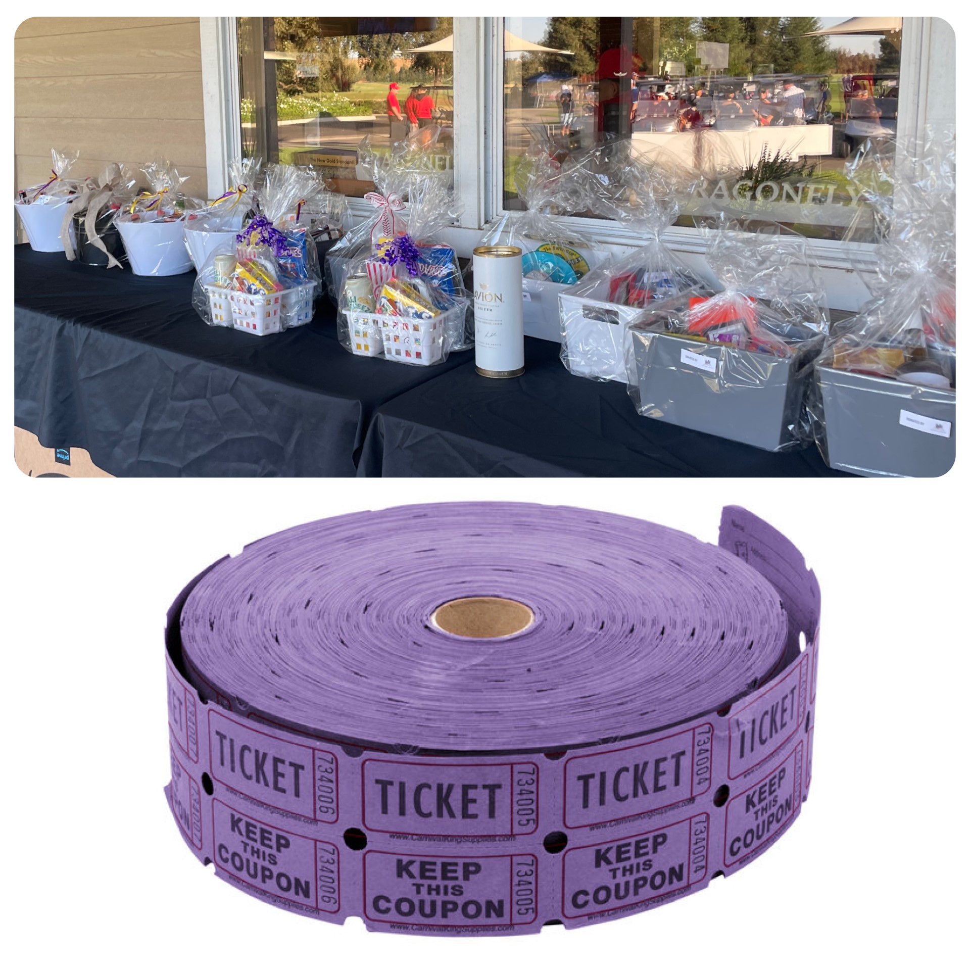 13th Annual Fresno High Baseball Golf Tournament - Default Image of Raffle Tickets 15 for $10