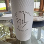 Image of White Tumbler dimpled