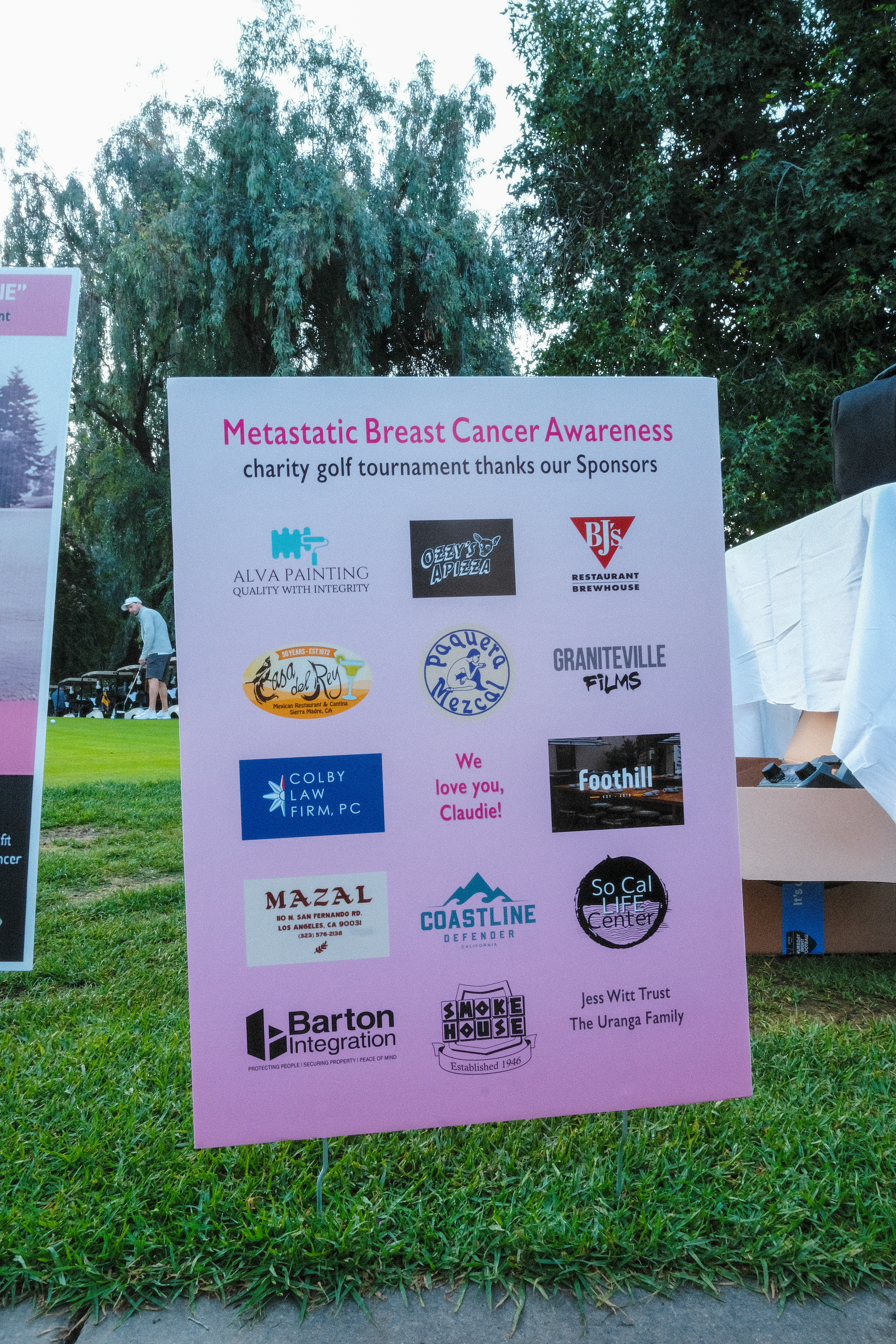 2nd Annual "Clubbing For Claudie" Metastatic Breast Cancer Charity Golf Tournament - Default Image of General Hole Sponsor