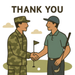 Image of Sponsor a military/first responder or team - $250 per player, $1000 team. Limited availability. A great way to say thank you to those who serve.