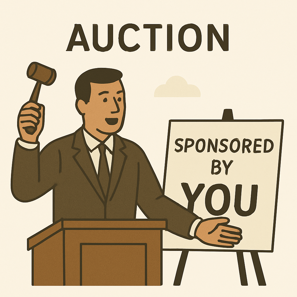 Gage Ingram Hero Golf Classic - Default Image of Live Auction Sponsor - $1000 Signage at lunch/auction
