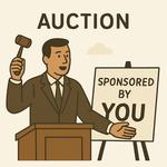 Image of Live Auction Sponsor - $1000 Signage at lunch/auction