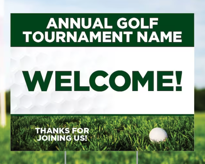 Heart of an Angel 25 Charity Golf Tournament - Default Image of Hole Sign Sponsor (New)