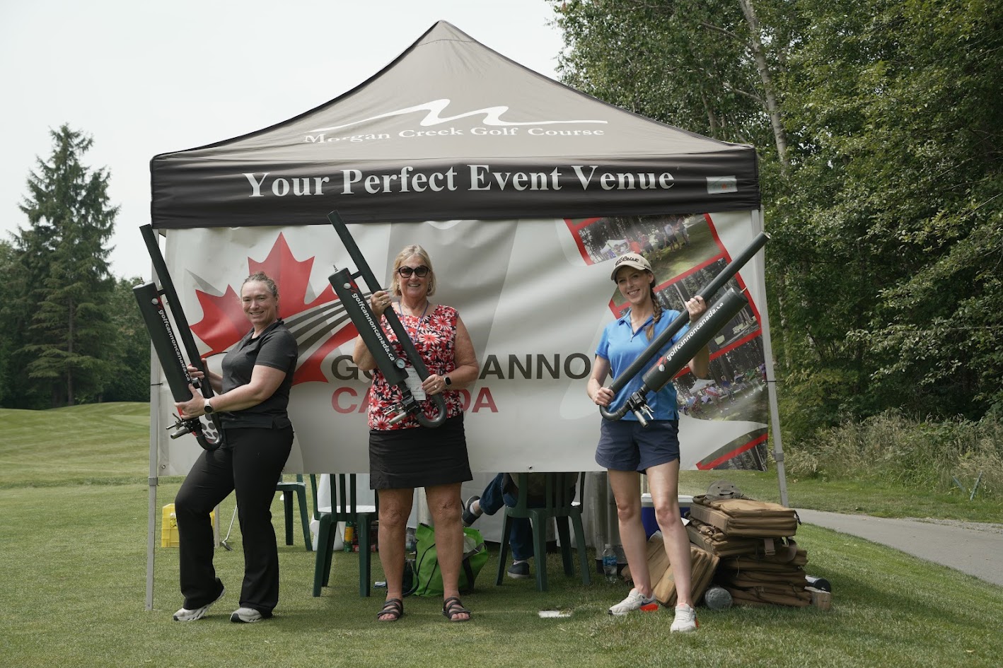 Lending a Hand - Default Image of SPONSOR: GOLF CANNONS