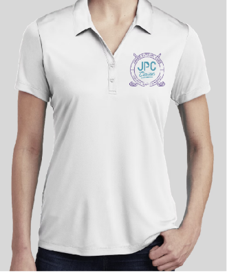 2nd Annual JPC Classic - Jared Patrick Code Memorial Golf Tournament - Default Image of Sport-Tek Women's Competitor Lightweight Performance Polo- White